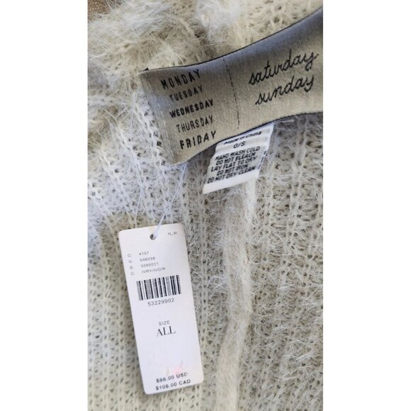 Anthropologie sweater cardigan Saturday Sunday One Size soft cozy boho layering - Picture 8 of 8